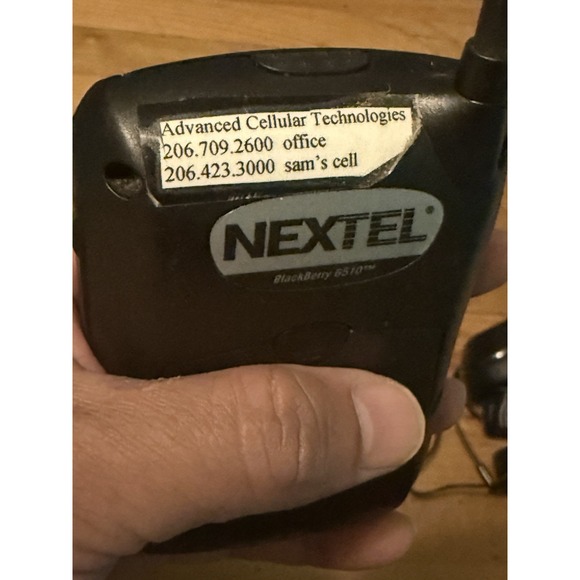 Blackberry Nextel Cellular SmartPhone  Model 6510 Vintage - Picture 6 of 9